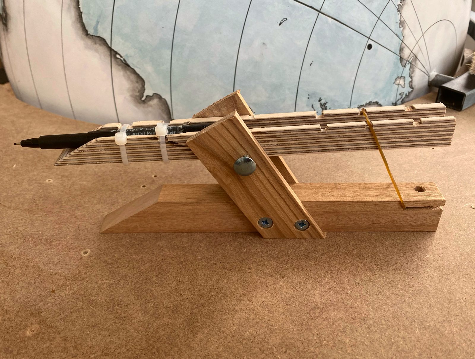 Structure bois en atelier — L'Illustre Atelier (en cours de réalisation)