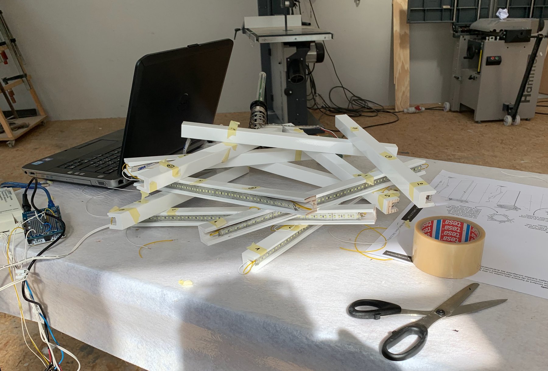 Façonnage d'un objet — L'Illustre Atelier (en cours de réalisation)