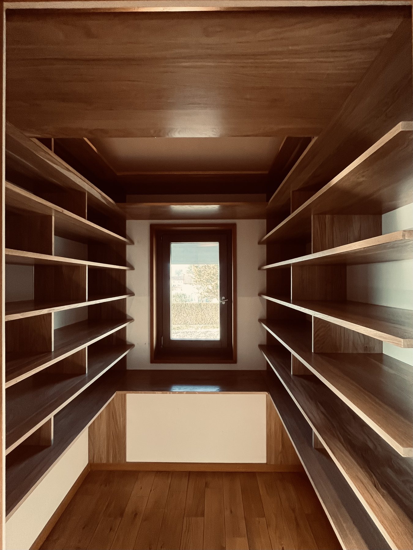 Mobilier étagères chêne