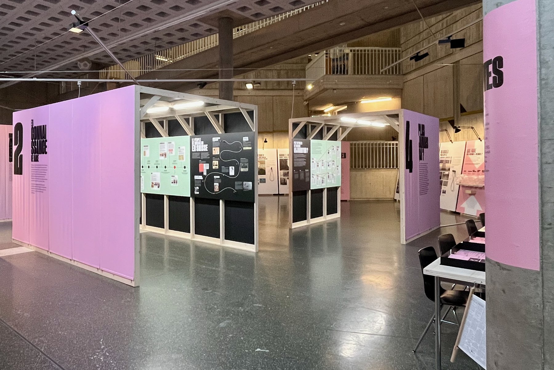 Scénographie Mussolini EPFL